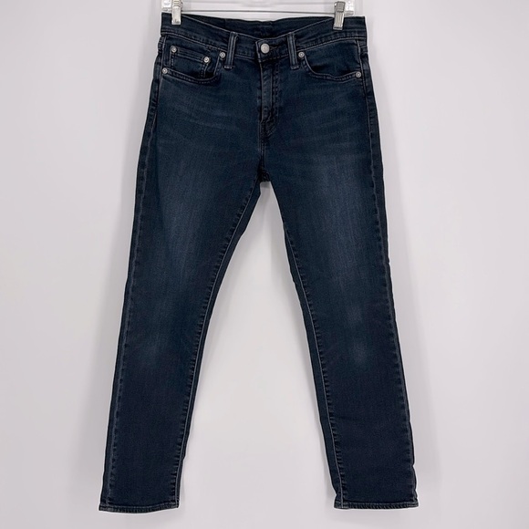 Levi’s 511 Jeans in Dark Wash Blue Men’s Size 30x30 - Picture 1 of 9